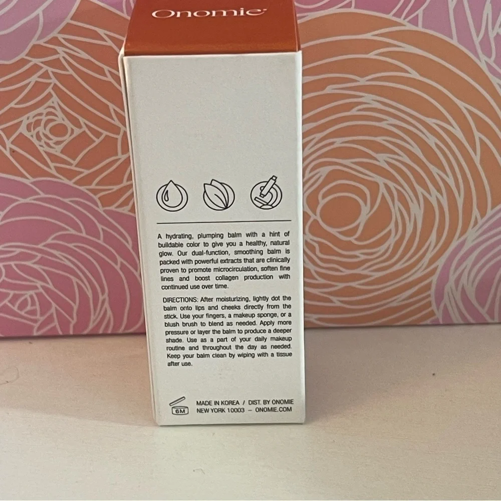 REVOLVE Onomie Boosting Lip + Cheek Stick Rani Toasted Papaya